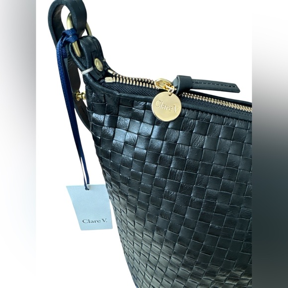 Clare V Petite Jeanne shoulder bag black - Picture 4 of 6